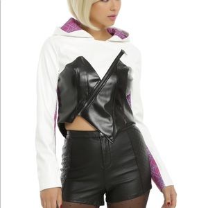 Marvel Her Universe SpiderGwen Faux Leather Jacket